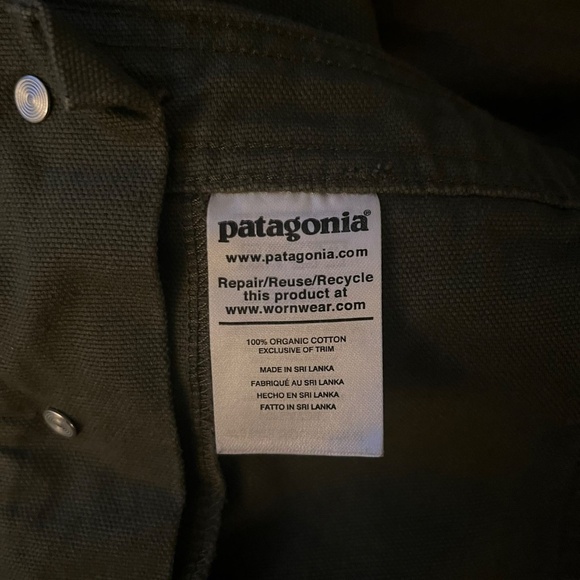Patagonia Stand Up Overall Shorts in Basin Green - Picture 10 of 10
